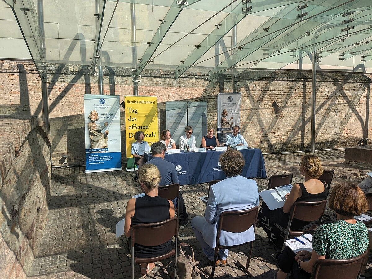 Tag des offenen Denkmals Pressekonferenz bundesweite Eröffnung in Speyer 2024 Foto: Rabus/DSD Tag des offenen Denkmals Pressekonferenz bundesweite Eröffnung in Speyer 2024 Foto: Rabus/DSD
