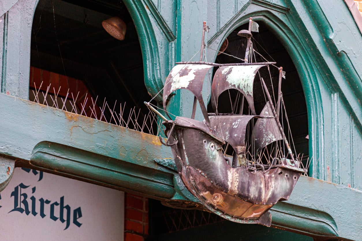 Kostbarer Dekor wie in der Ev.-Ref. Kirche auf Borkum (NI) Kostbarer Dekor wie in der Ev.-Ref. Kirche auf Borkum (NI)