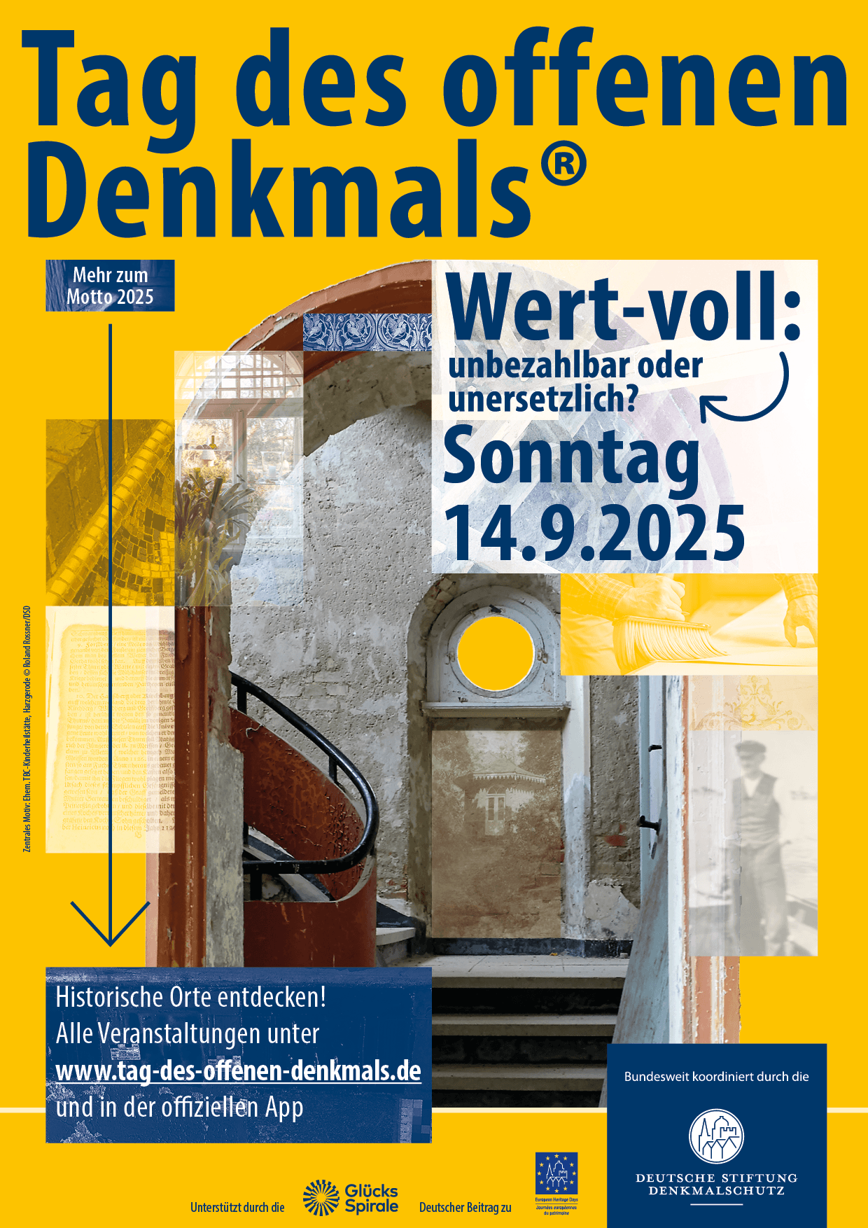 Plakat zum Tag des offenen Denkmals 2025 Webversion Plakat zum Tag des offenen Denkmals 2025 Webversion